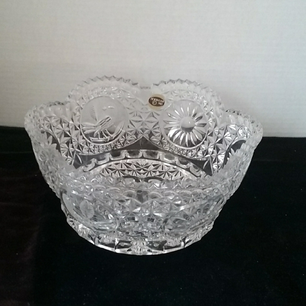 Vintage Hofbauer Byrdes Hexigon Serving Bowl